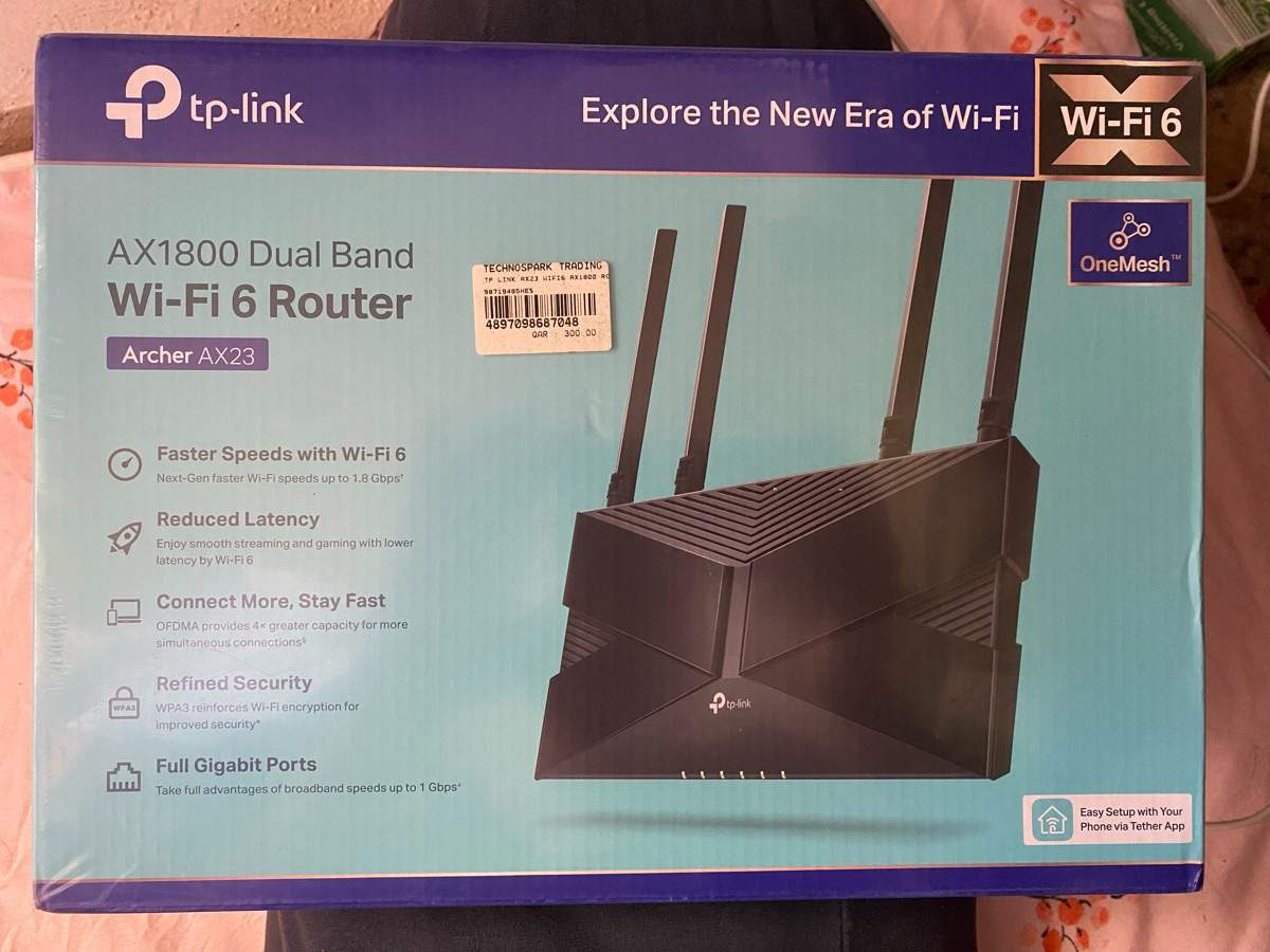 tp-tink Explore the New Era of Wi-Fi Wi-Fi 6 AX1800 Dual Band Wi-Fi 6 Router - Image 1