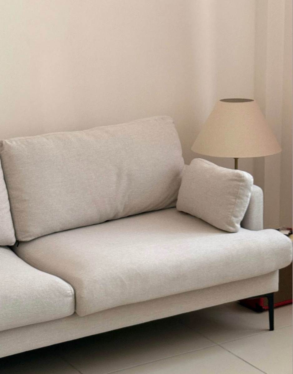3 seater Anders Sofa from Home Centre for 550 QR - Image 5