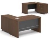 L SHAPE OFFICE DESK 140*150*75CM - Image 2