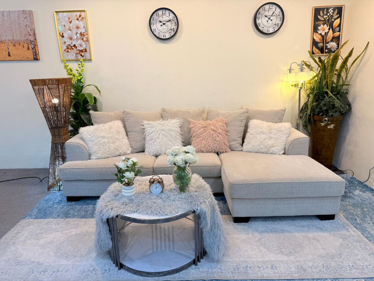 THE ONE BRAND LUXURY L SHAPE SOFA - Image 5