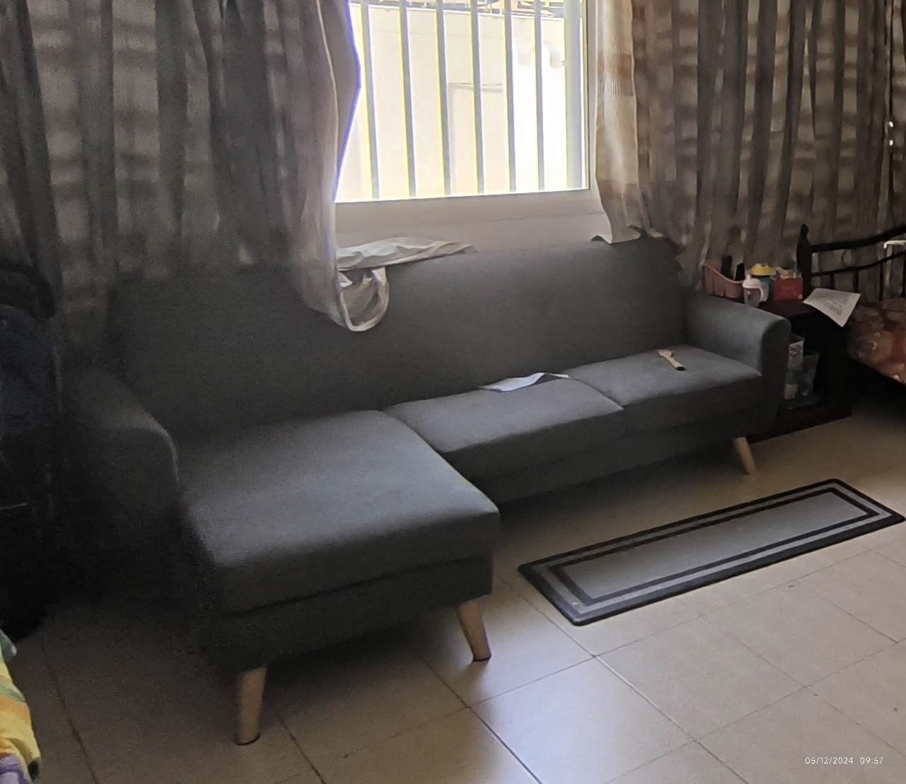 L shape sofa from Pan emirates - Image 2