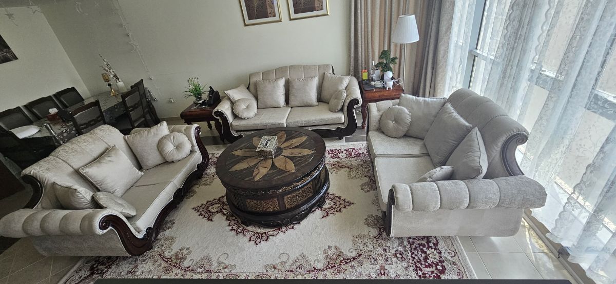 Sofa Set with Side Tables and Center Table for Sale - Image 5