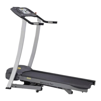 For Sale: SportsArt 1060 Treadmill (Purchased from Sports Corner) - Image 3