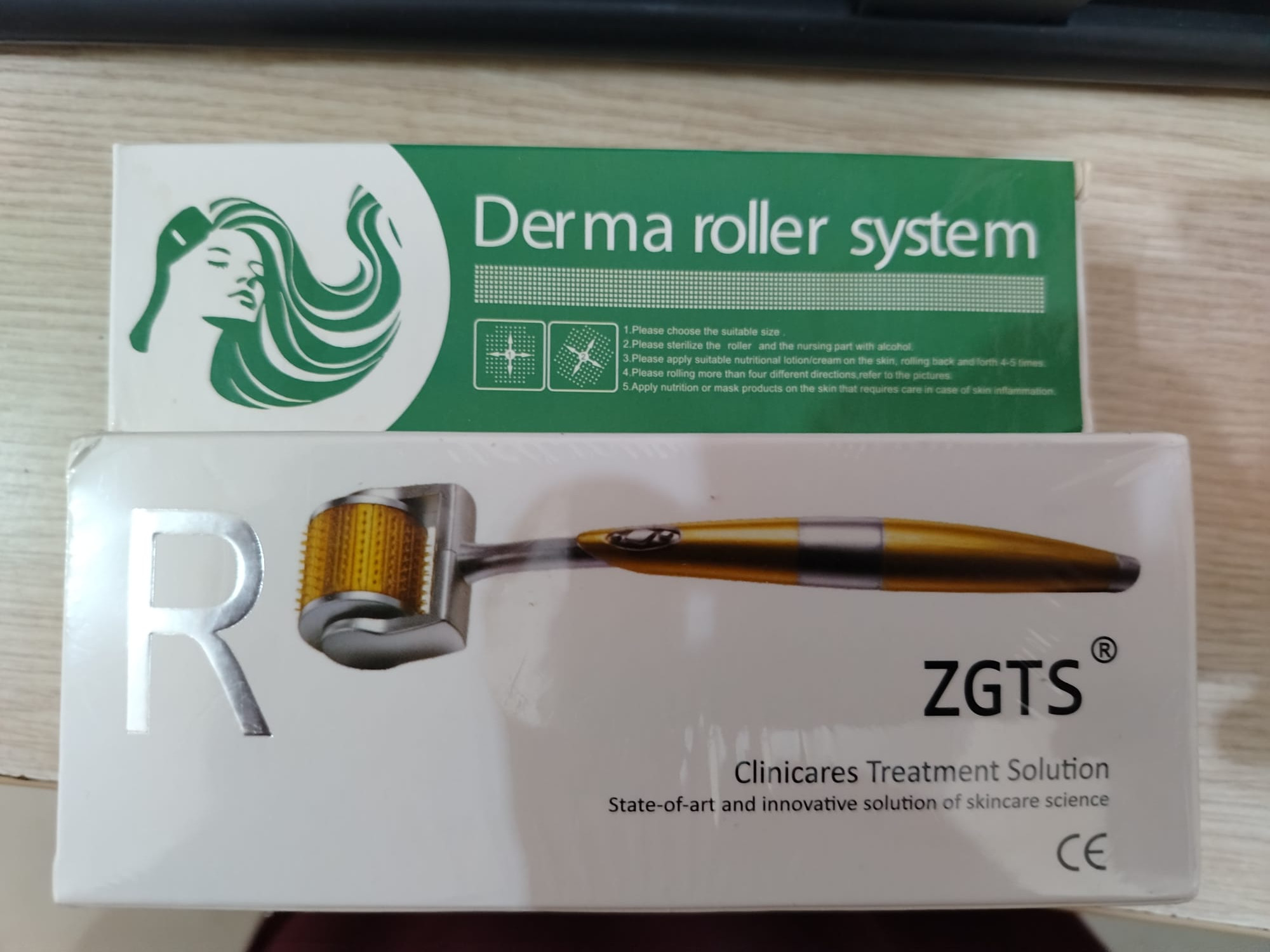 ZGTS Titanium Roller QR30 + Free 2 Derma Rollers - Image 3