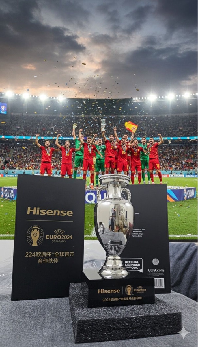 Official Euro 2024 Sponsor Trophy - Image 4