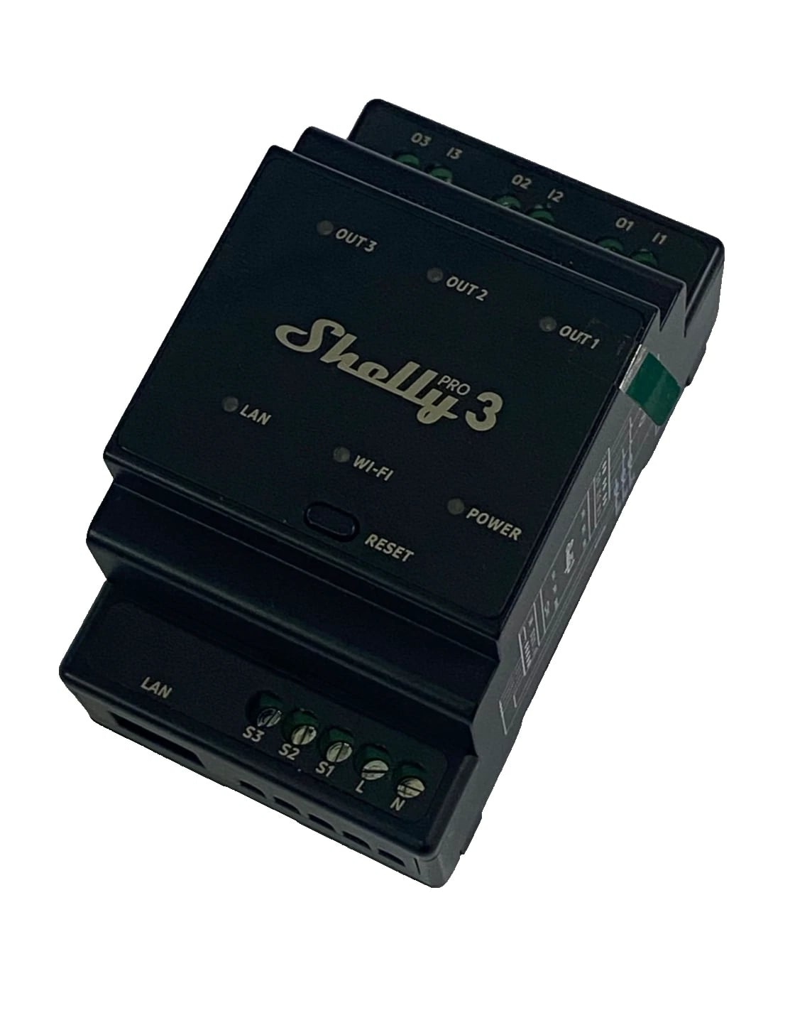 Shelly Pro 3: 3-Channel DIN Rail Automation Relay (Wi-Fi/LAN/BT)3800235268094 - Image 4