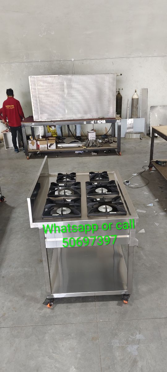 Cooking range new fabrication Stainless steel - Image 2