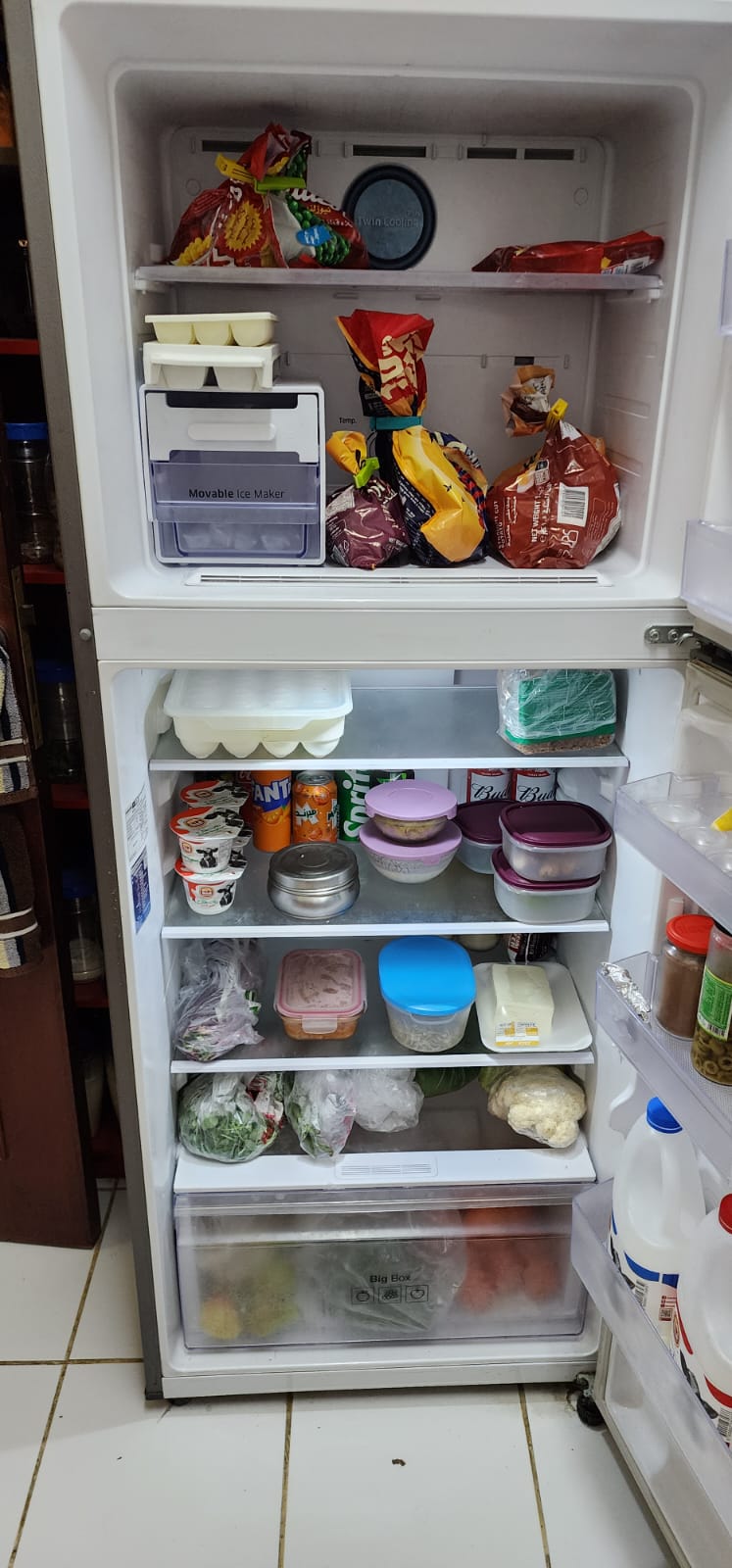 amsung Double Door Refrigerator-450 L (RT45K5000WW) in Excellent Condition - Image 3