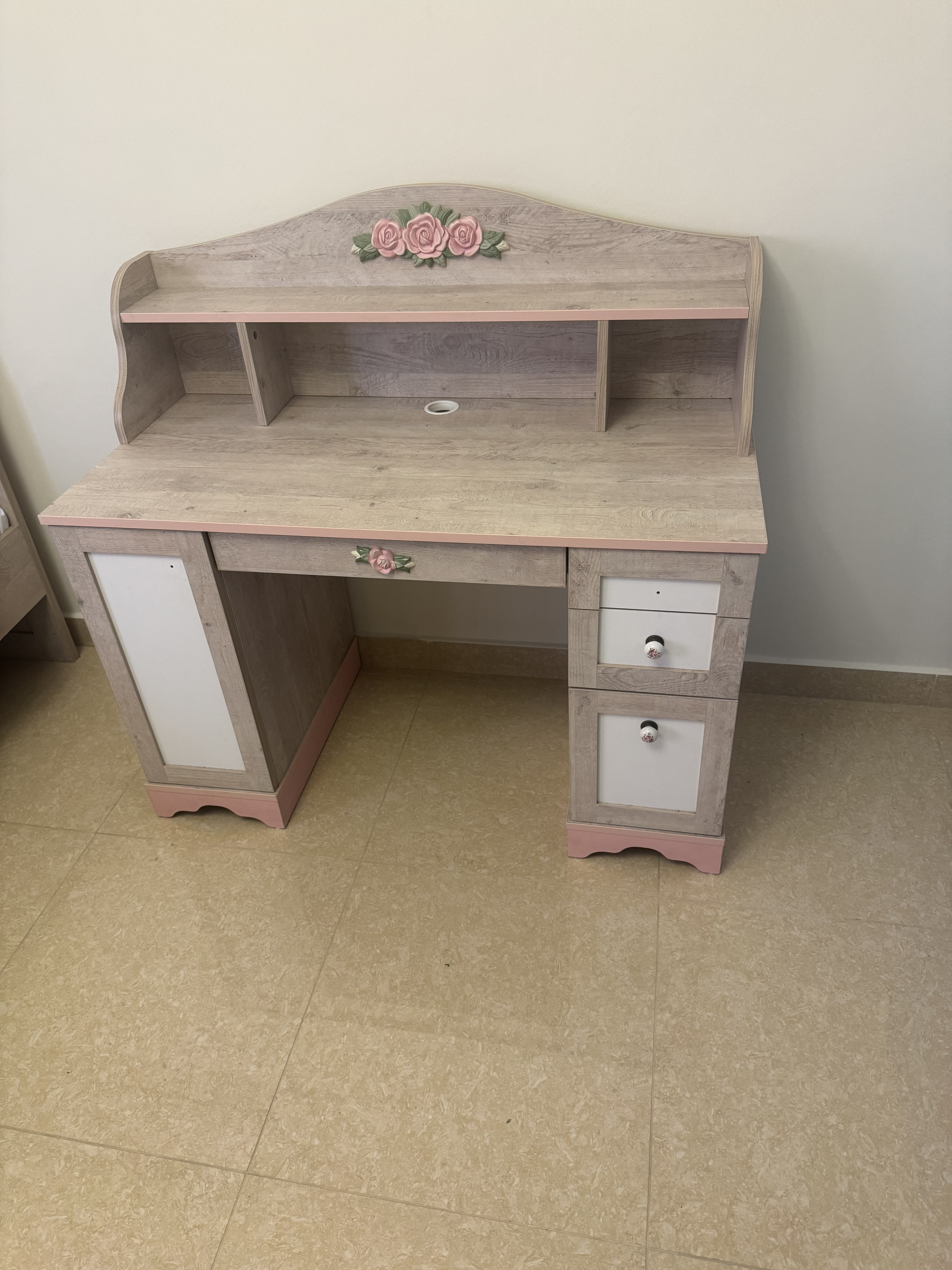 Home Center Girls Dresser and bed side cupboard - Image 1