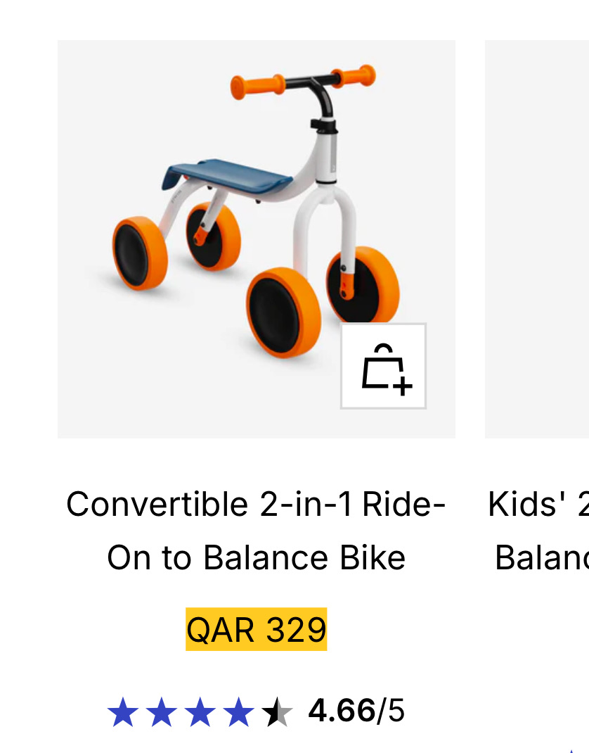 Balance Bike from Decathlon - Image 5