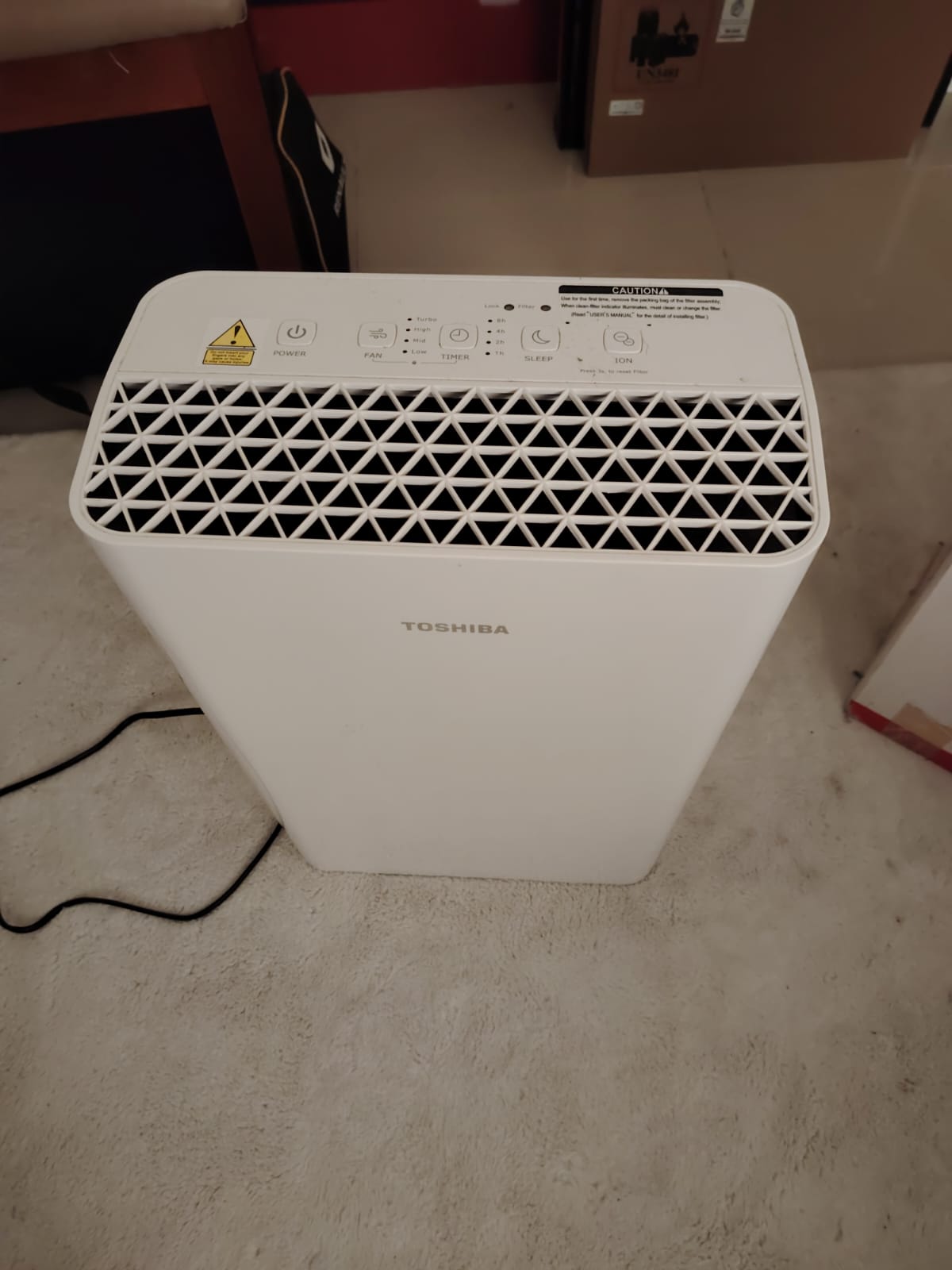 Toshiba air purifier 1+1 - Image 2