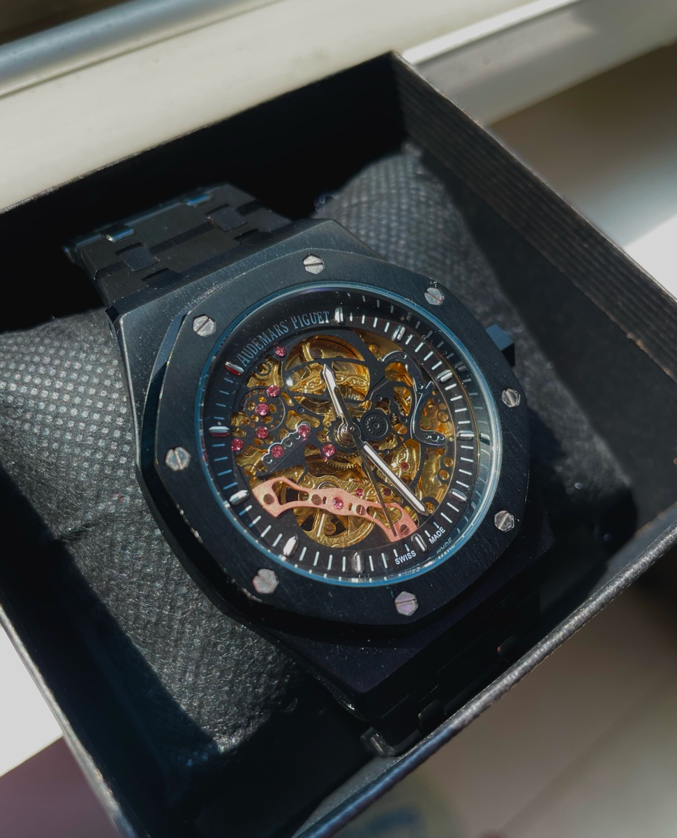 Audemars Piguet Royal Oak Ceramic Skeleton (First Copy) - Image 3