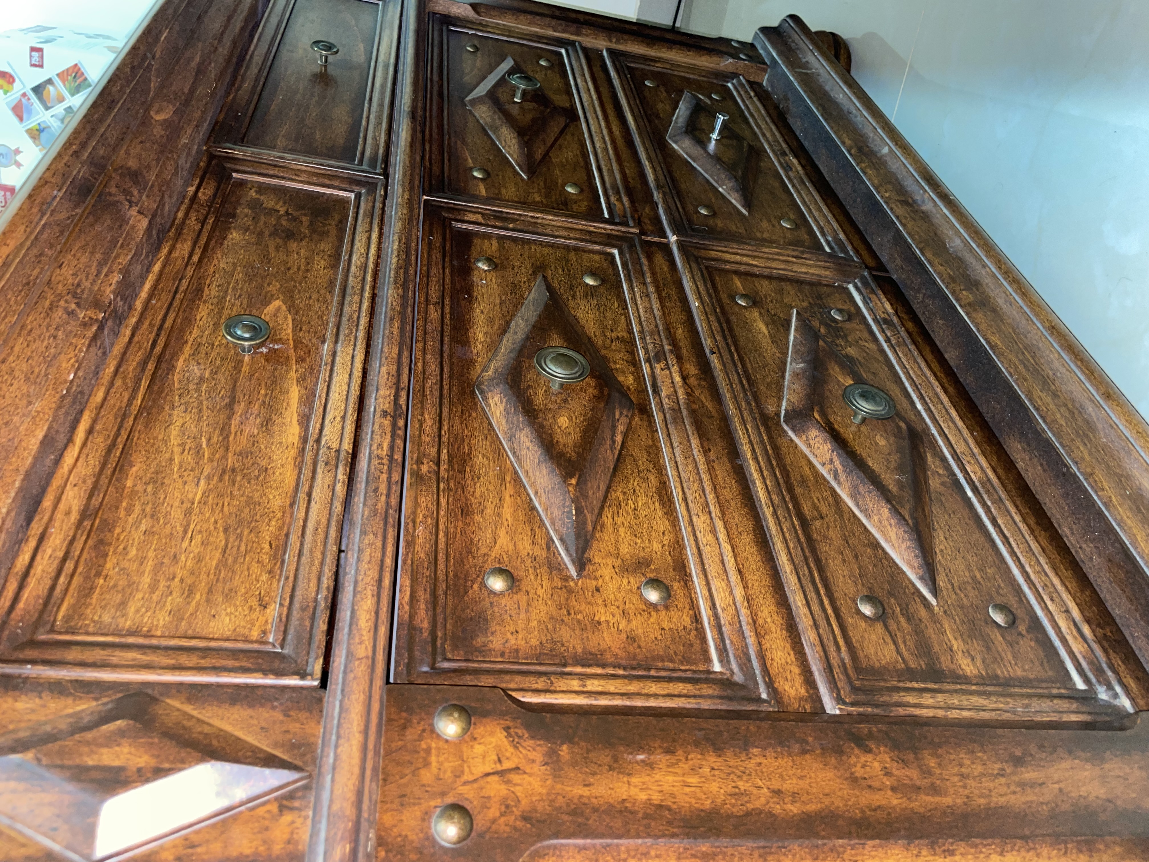 Original Wood Dressing Table - Heavy  - Image 14