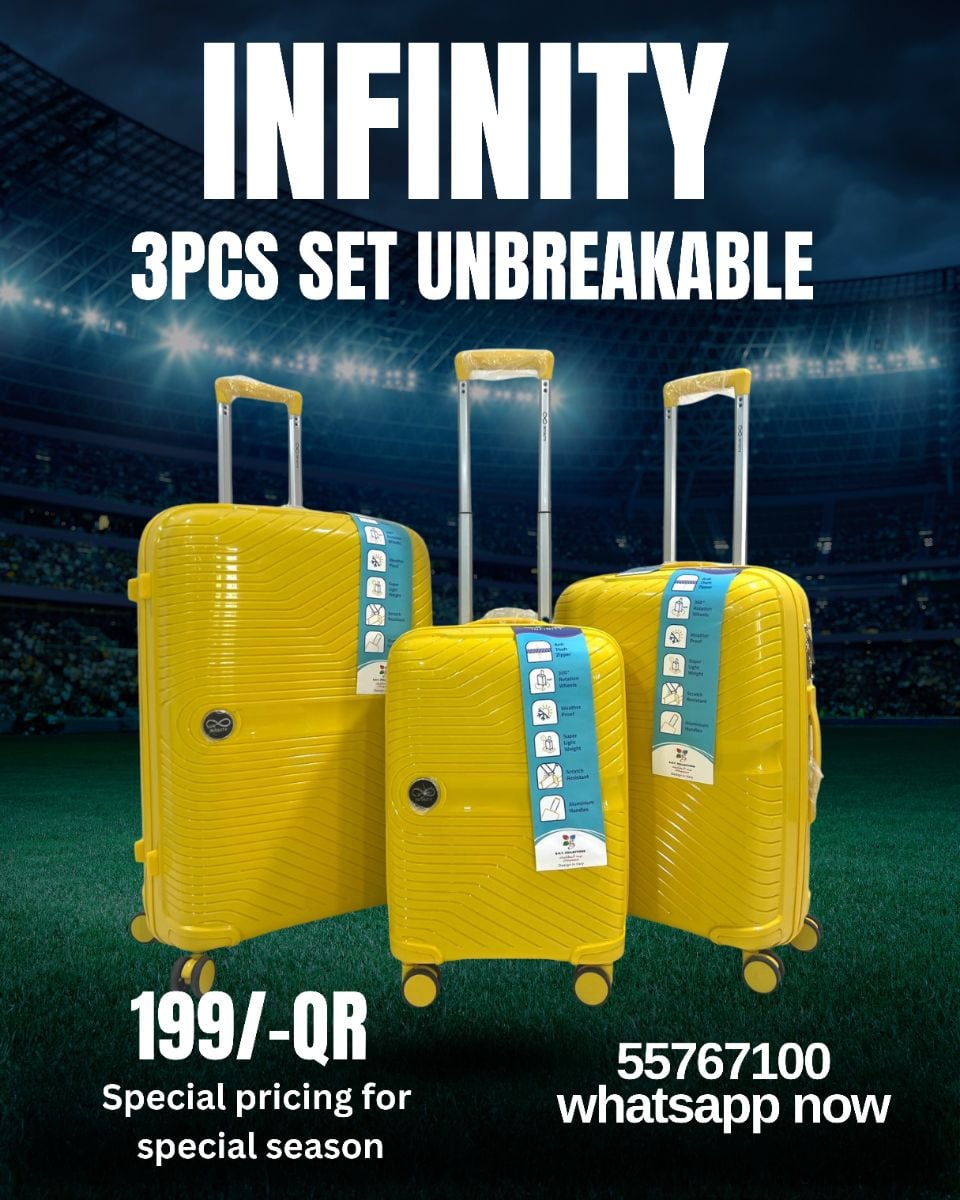 Infinity luggage bags 3pcs set - Image 1