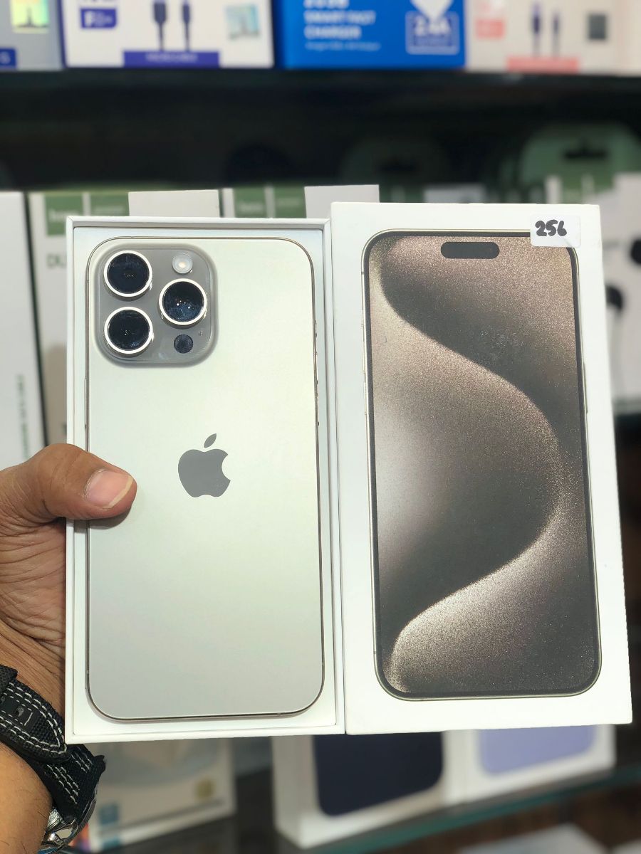 iphone 15 promax  netural titanium 
Storege 256gb
Ba - Image 2