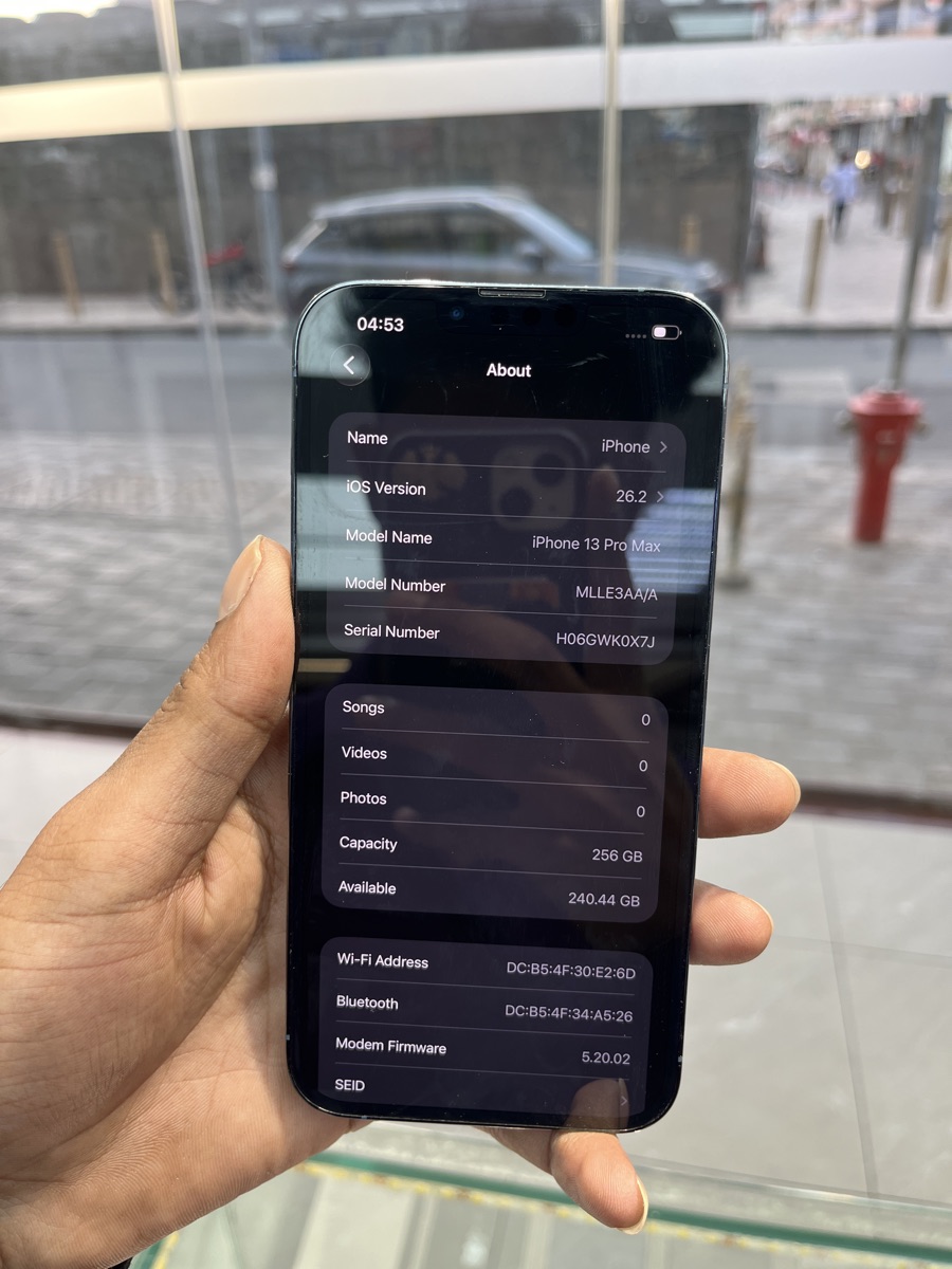 I PHONE 13 PRO MAX BLUE 256GB - Image 3