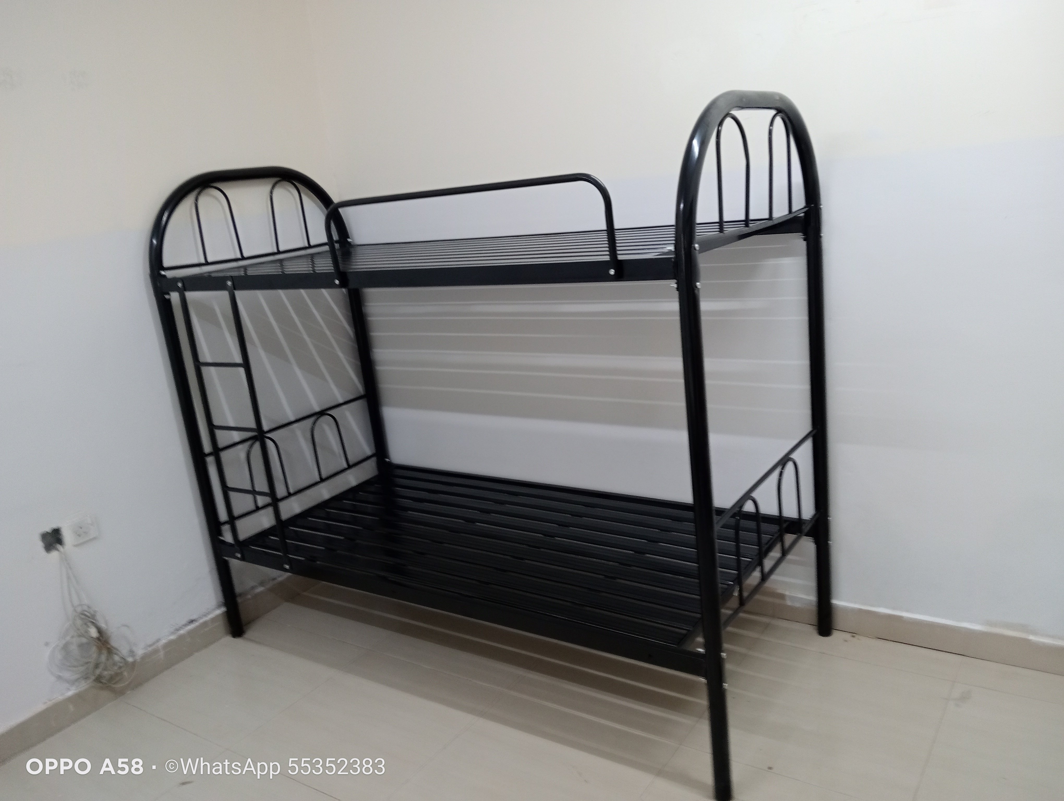 Heavy-Duty Steel Bunk Bed | سرير طابقين قوي ومتين - Image 3