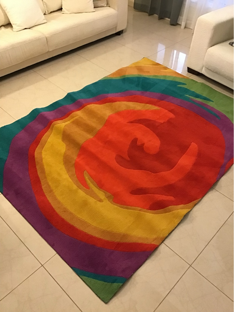 HOME CENTER used living room / bed room carpet multi color (160x225 cm) - Image 2