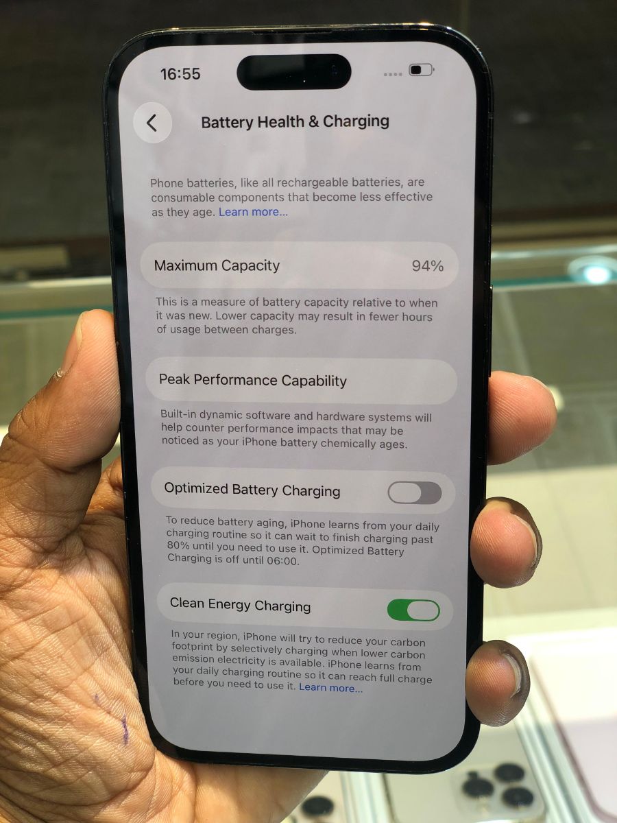 iPhone 14pro black 256gb - Image 2