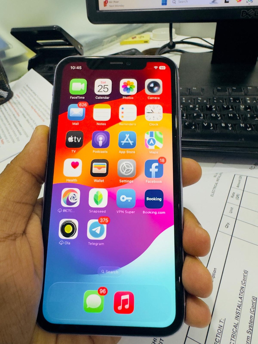 I phone 11 Purple Color - Image 2