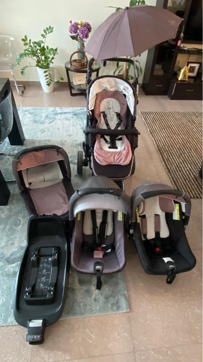 Stroller kit with car seat and baby bed - Image 12