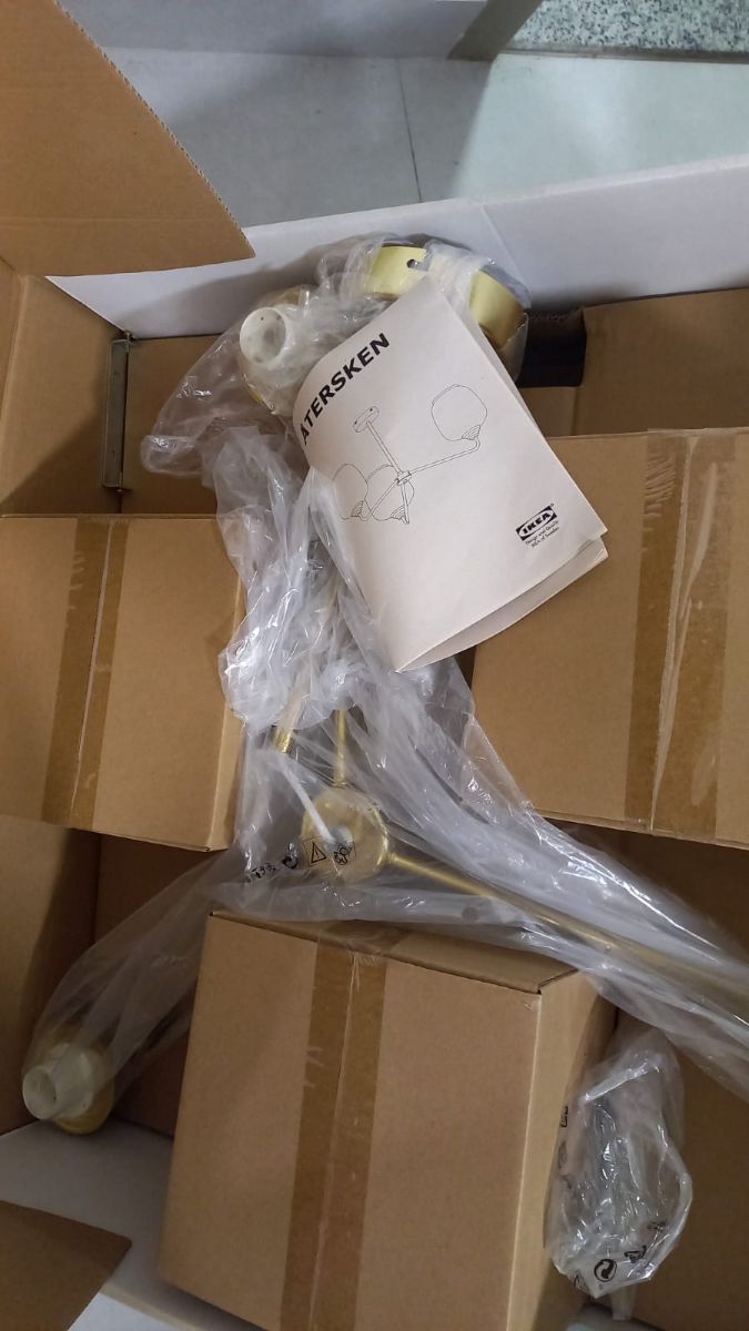 IKEA Chandelier / 3 Bulb Ceiling light (Brand New) - Image 3