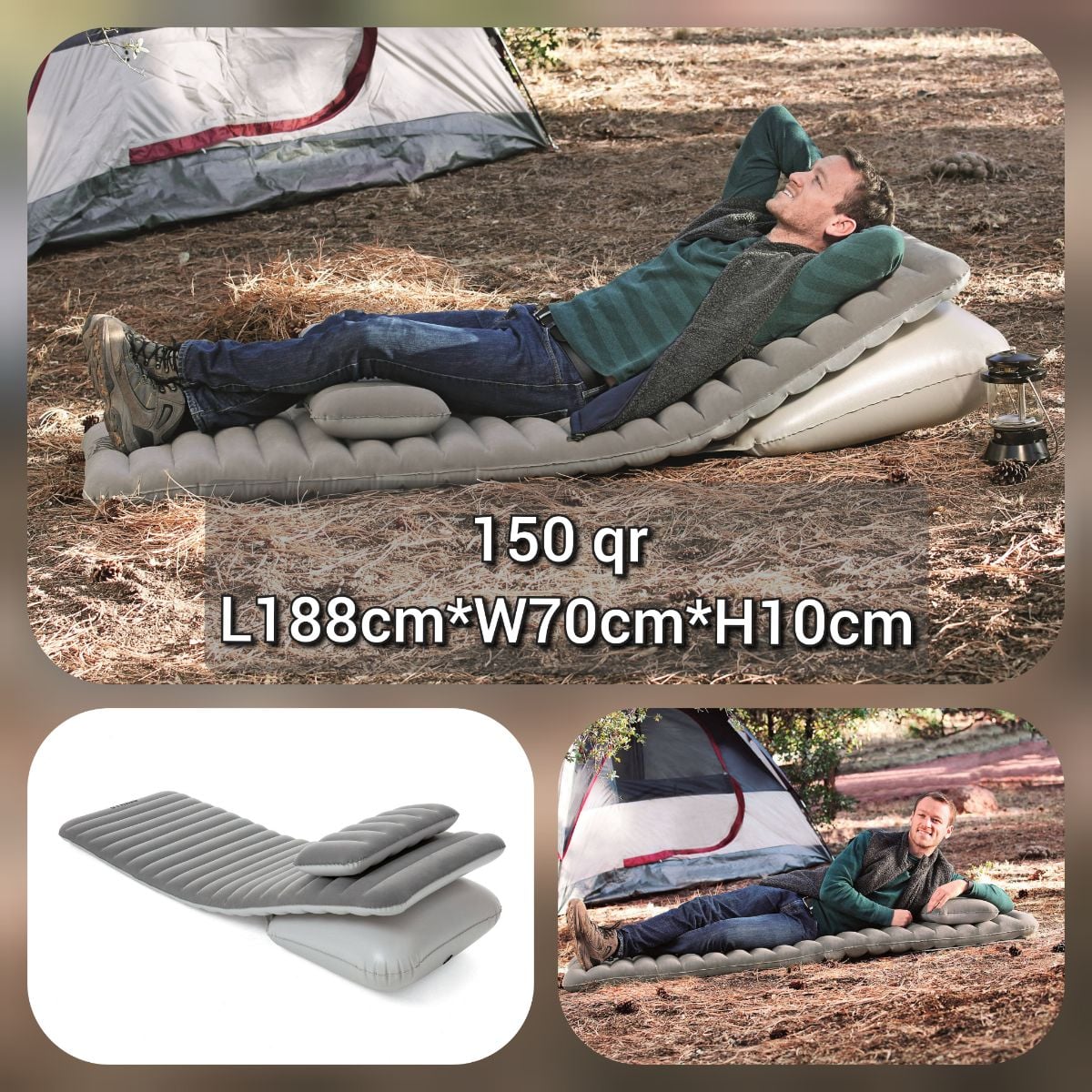 Inflatable camping mattress - Image 7