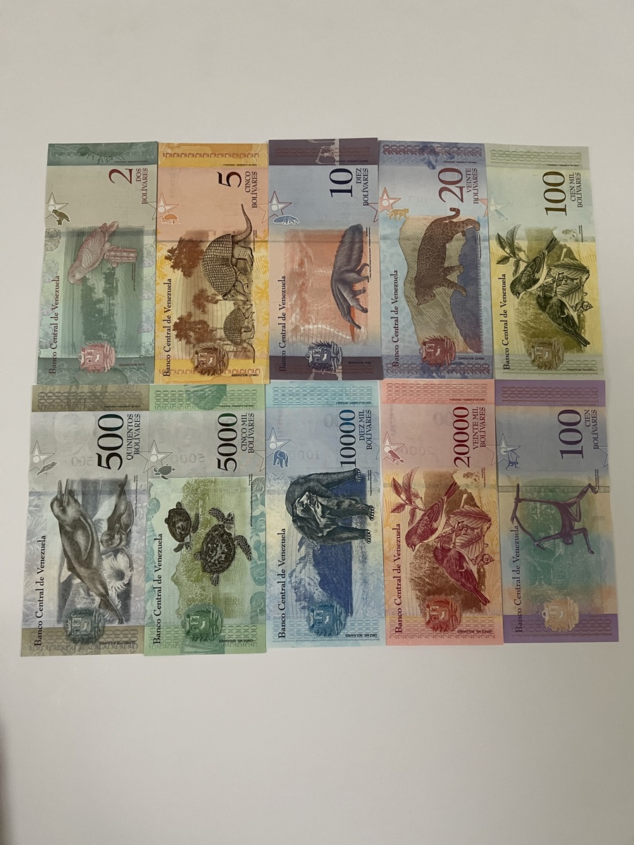 Venezuela currency notes set - Image 2