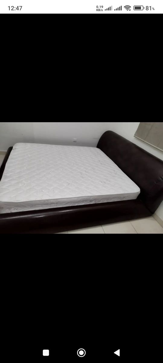 Mattress only (Double Bed King size 200x180x25cms) - Image 4