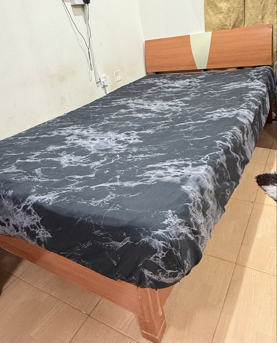 BRAND NEW 2 DOUBLE BED WITH MATTRESS FOR SALE - Image 8