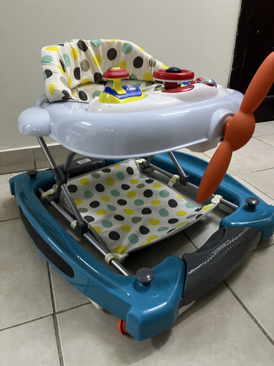 Baby walker and rocker Excellent condition - Image 1