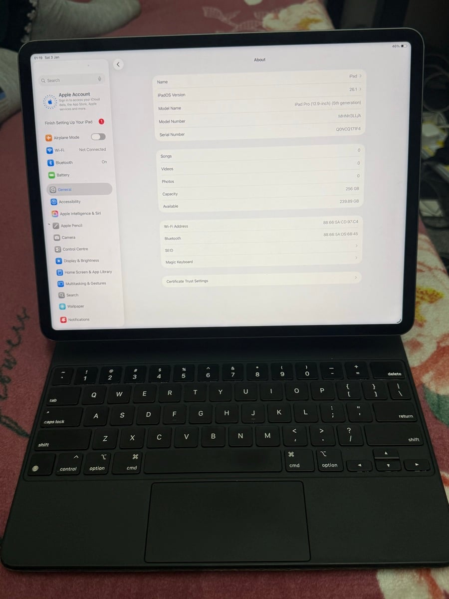 iPad 12.9 5genaration 256gb - Image 1