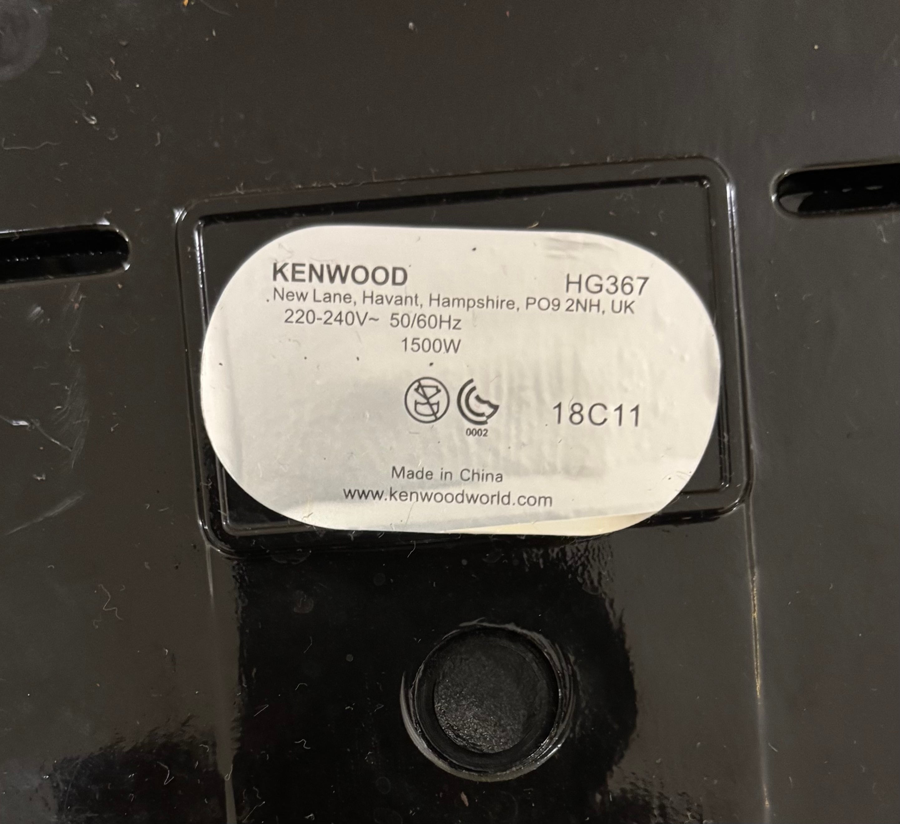 Grill -  Kenwood HG367 contact grill - 1500W - Image 4