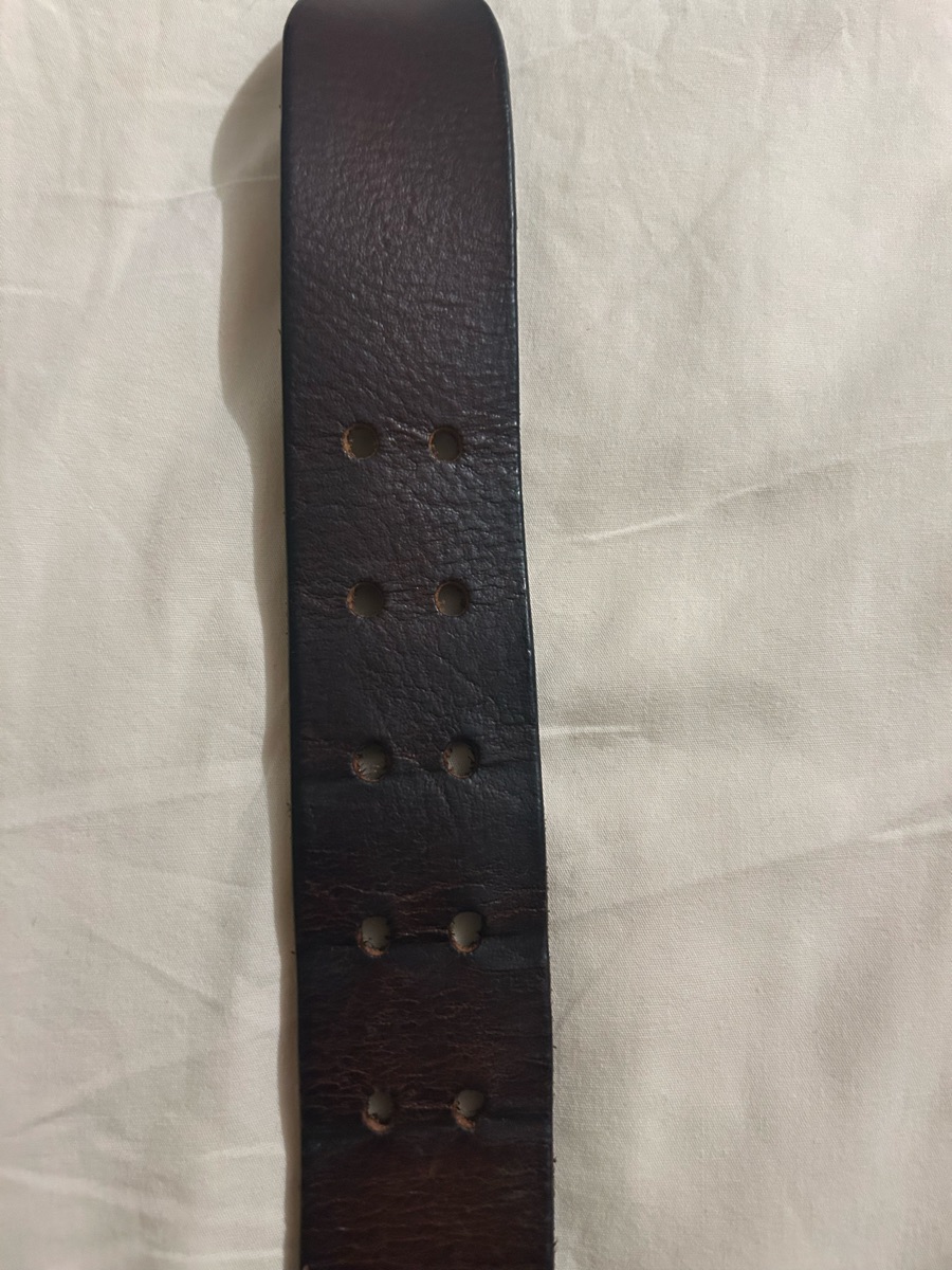 Men’s leather belt 32” waist - Image 2