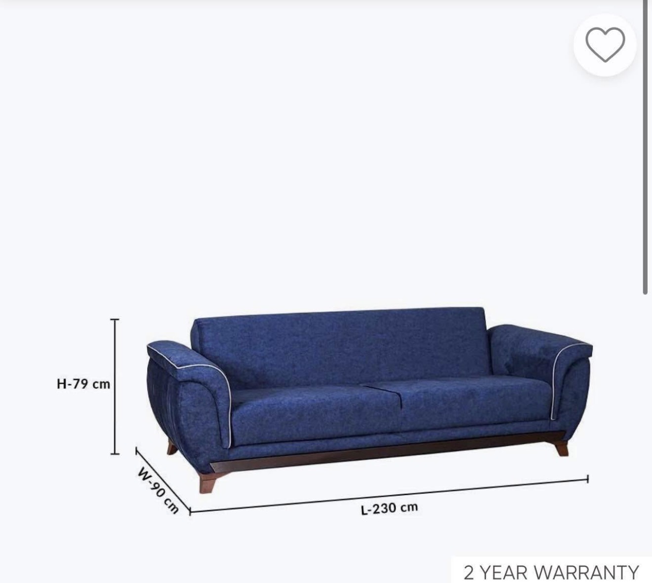 Made in Turkey Sofa with 1 year warranty - Image 6