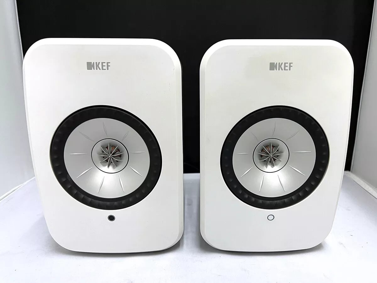KEF LSX TOP RANKED PAIR OF SPEAKERS WIRELESS/WIRED - Image 1