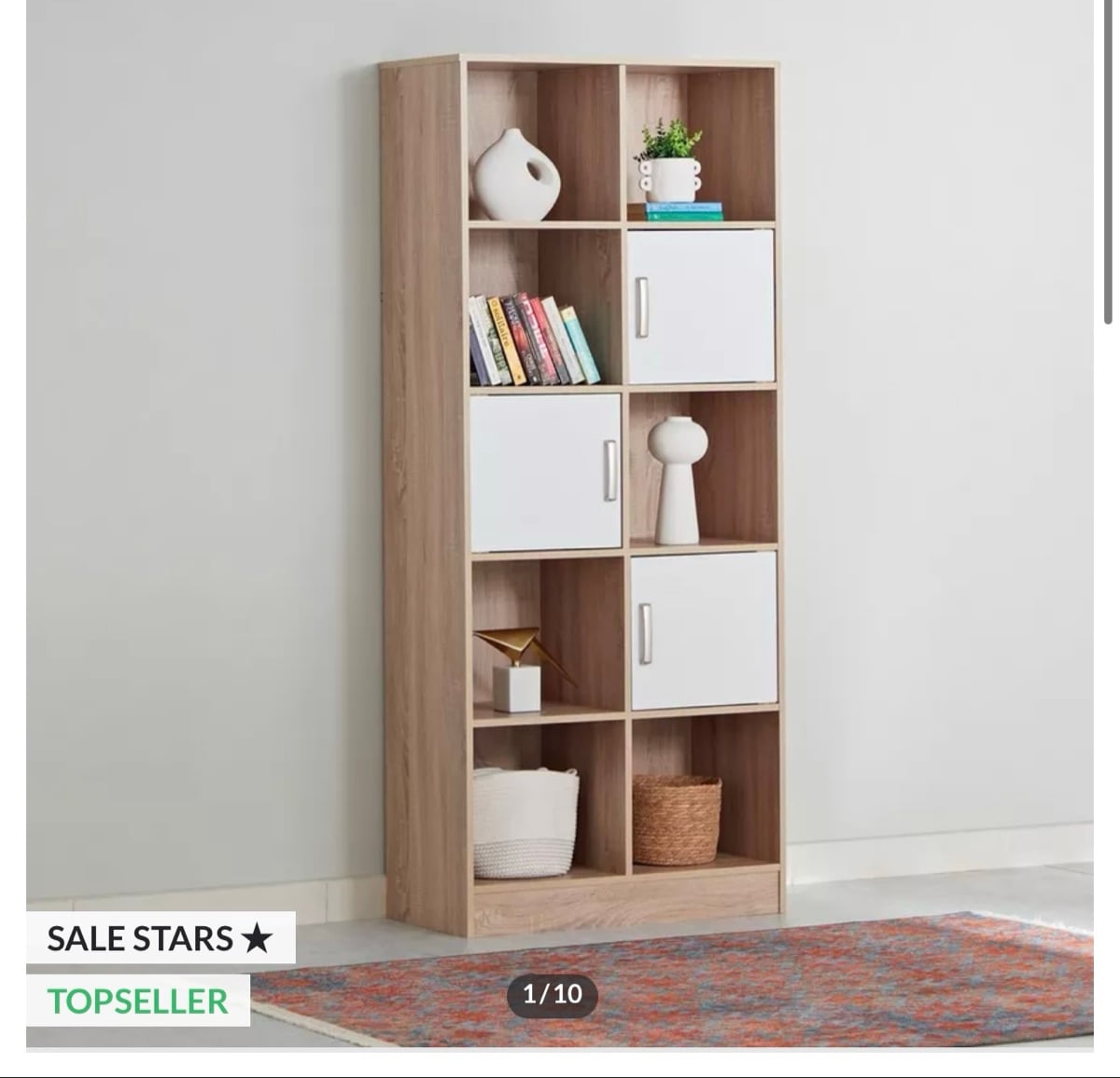 Alford Cooper Bookcase with 3 Doors - Image 2