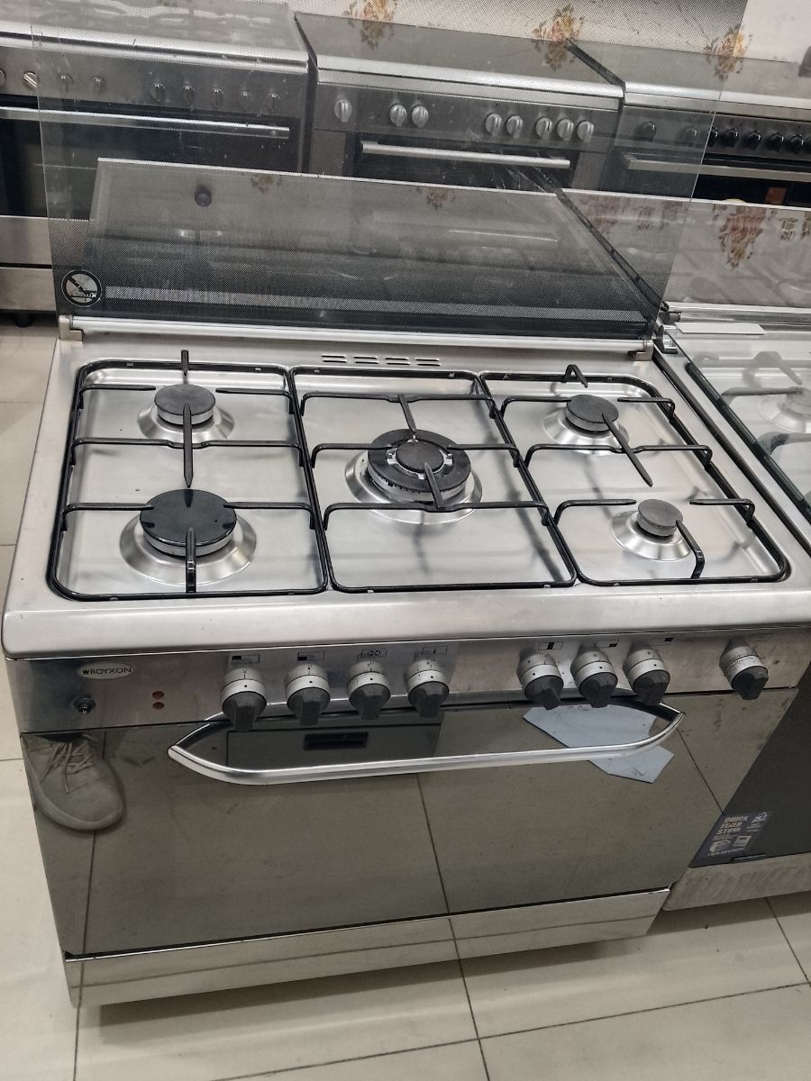 Gas stove for sale up gas down electric 90*60 - Image 2