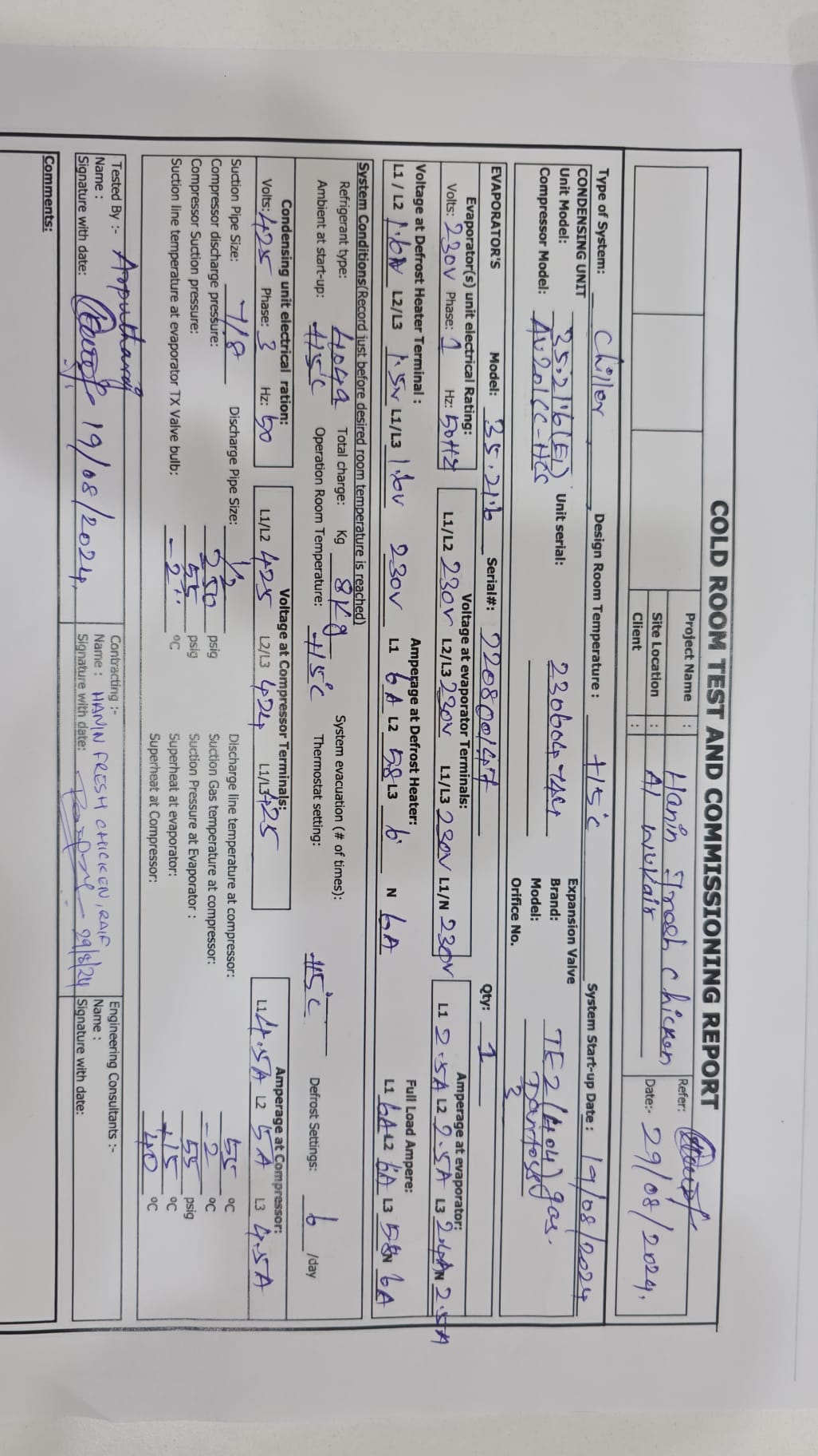 REFREGIRATED  AC UNIT FOR COLD ROOM 2HP  - Image 3