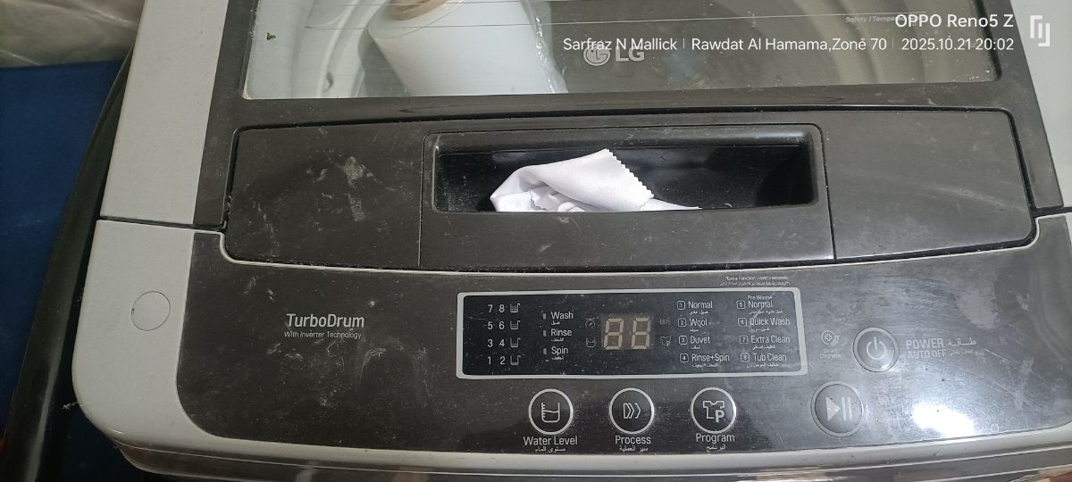 LG 9 KG top load washing machine for sale - Image 5