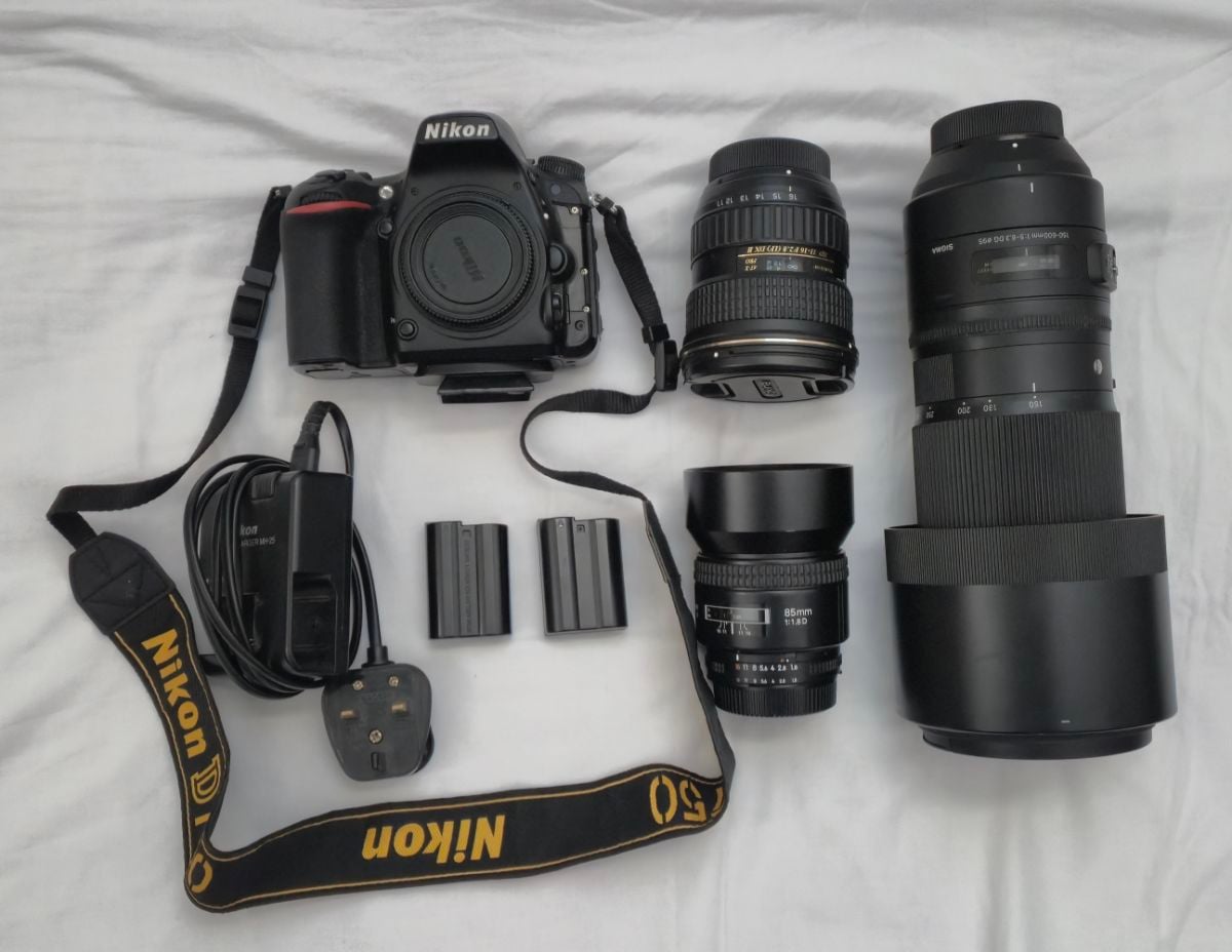 Nikon D750 Camera & Lenses For Sale - Image 1