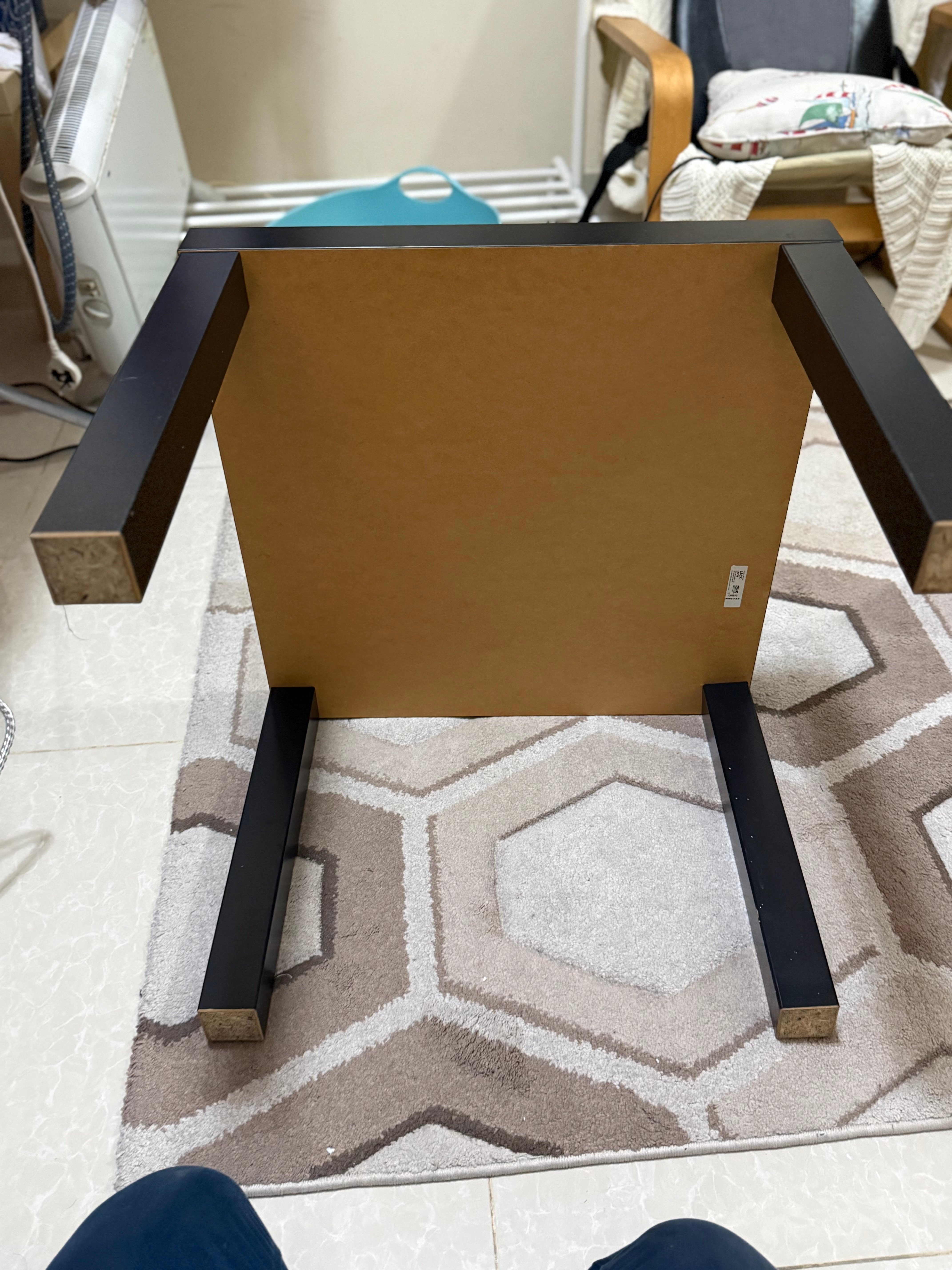 IKEA black LACK table  - Image 2
