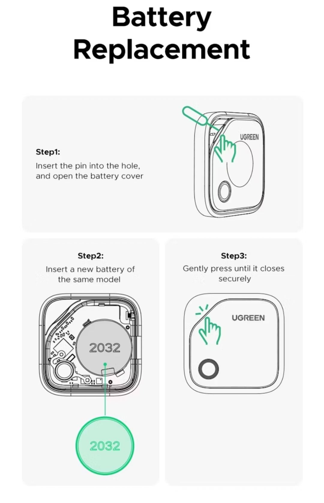 UGREEN سمارت أيرتاغ لأجهزة أبل - Image 10