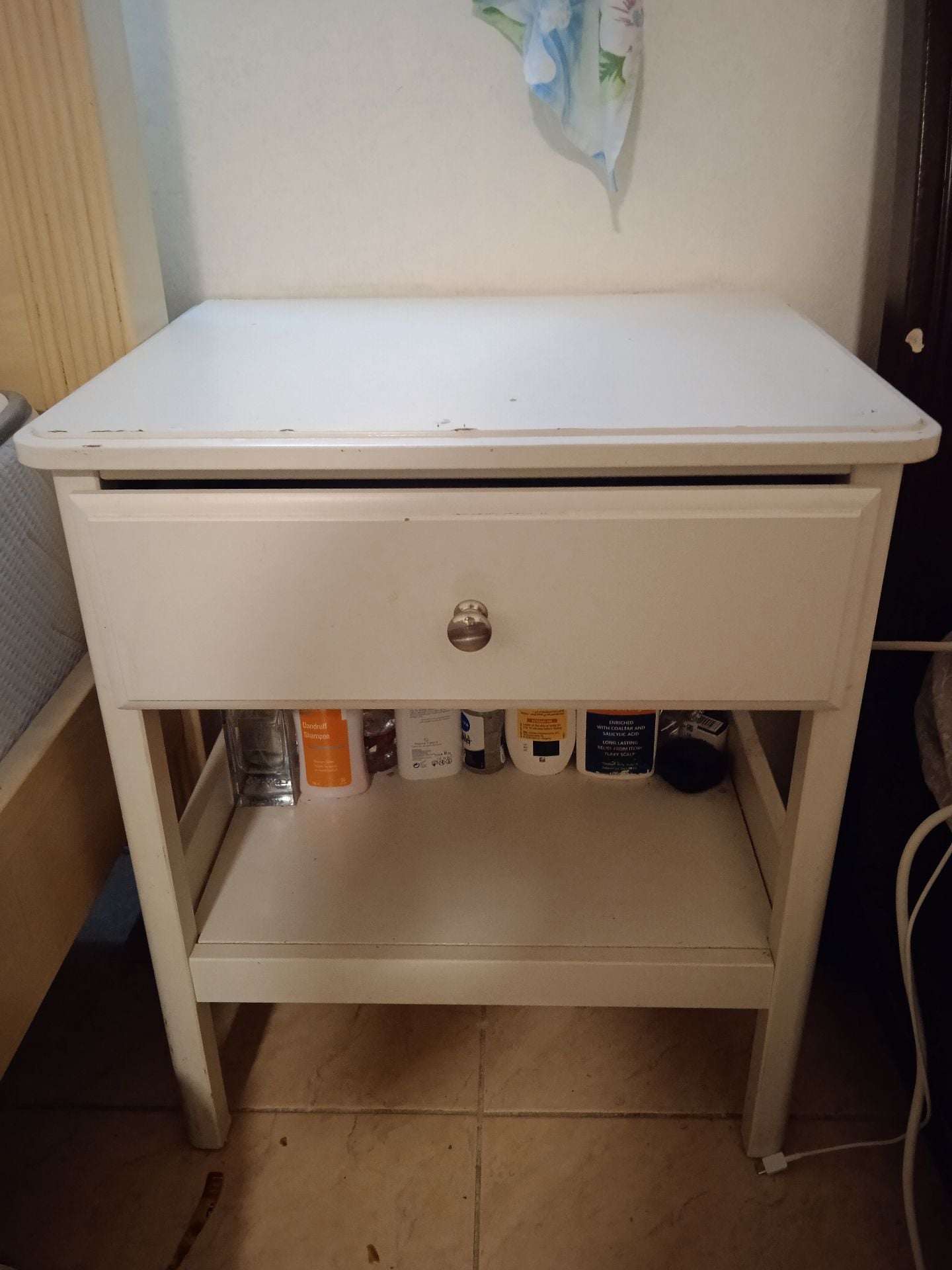 White sidebed Drawer - Image 3