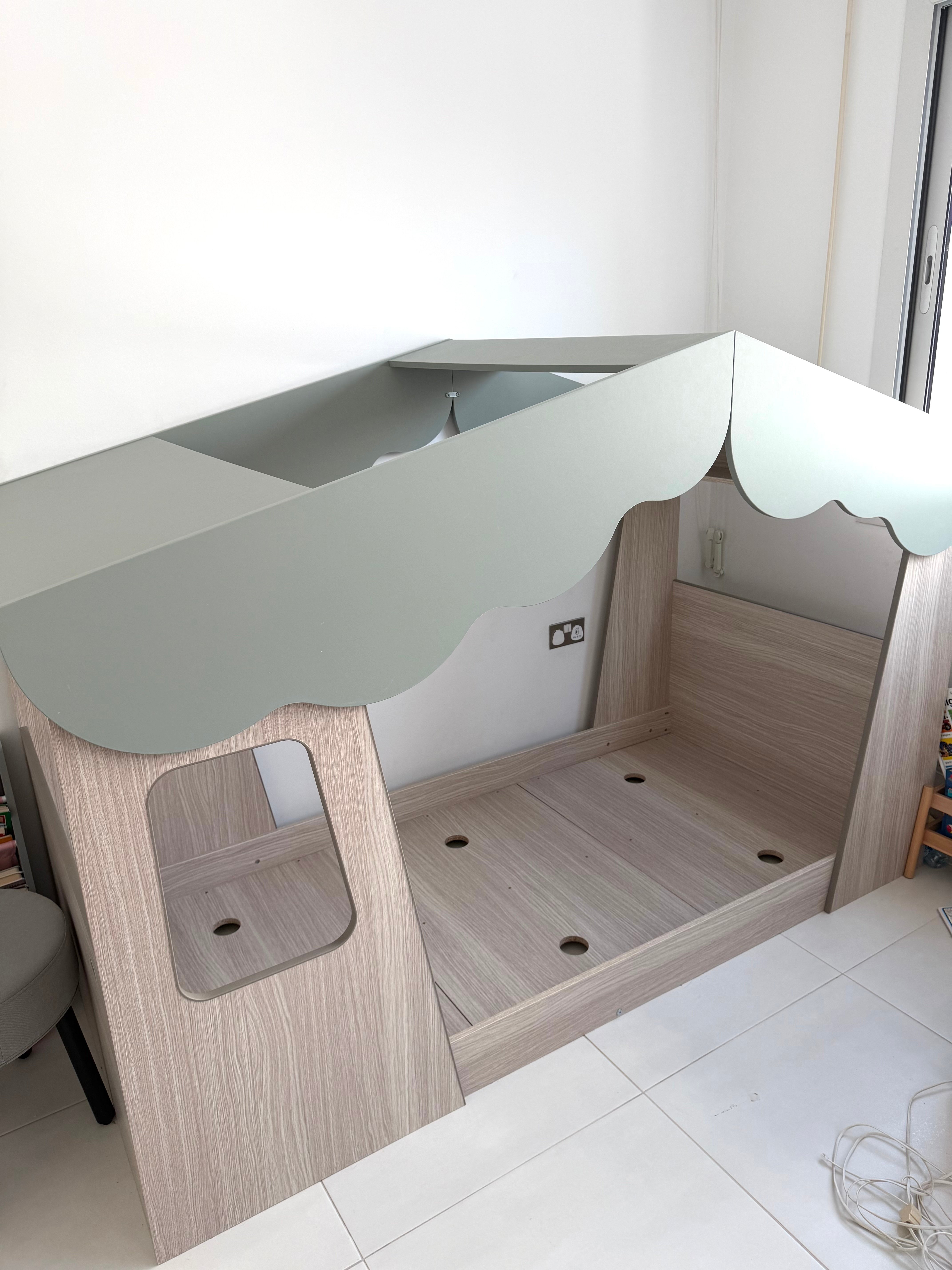Brand new kids wooden bed, FREE - Image 3