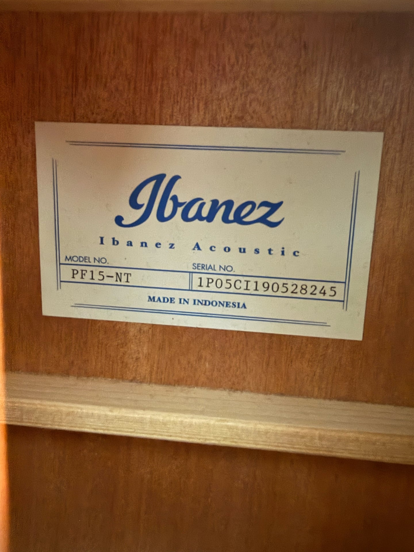 Ibanez acoustic guitar - Image 3
