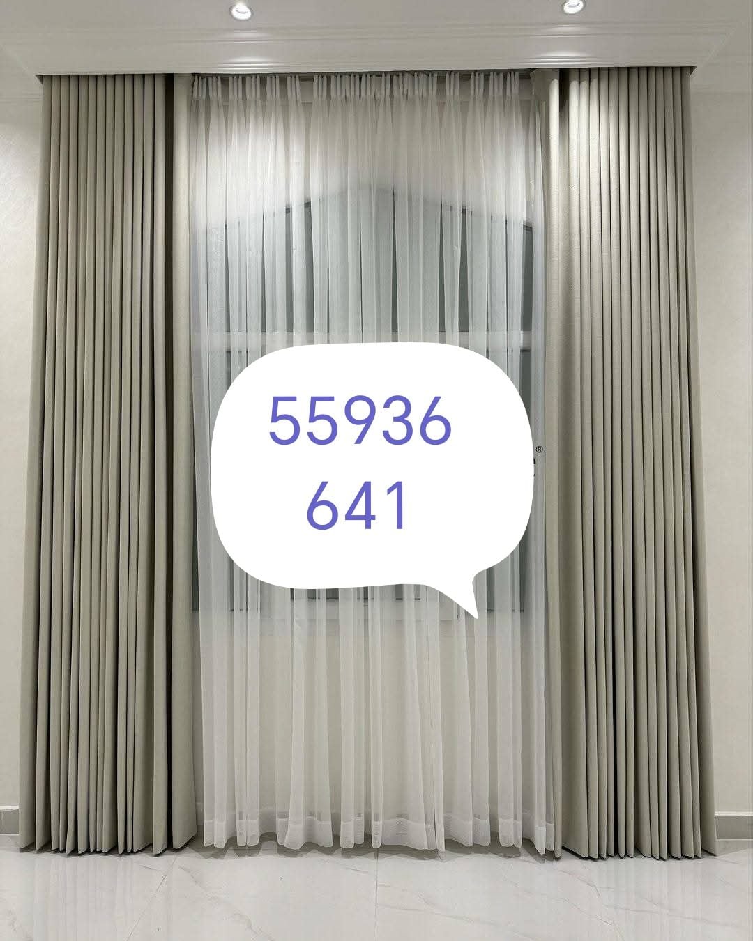 Curtain and sofa carpet  - Image 2