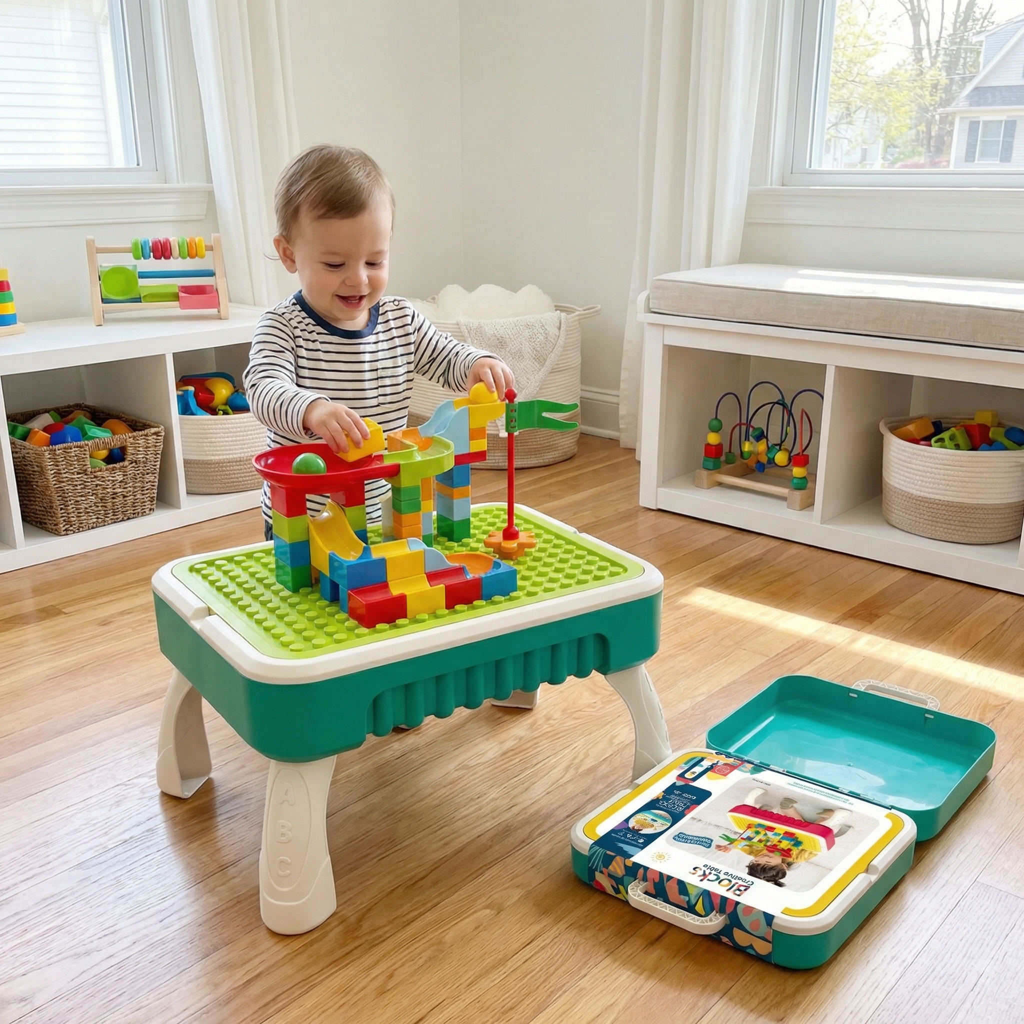 Blocks Creative Table – 58PCS - Image 3