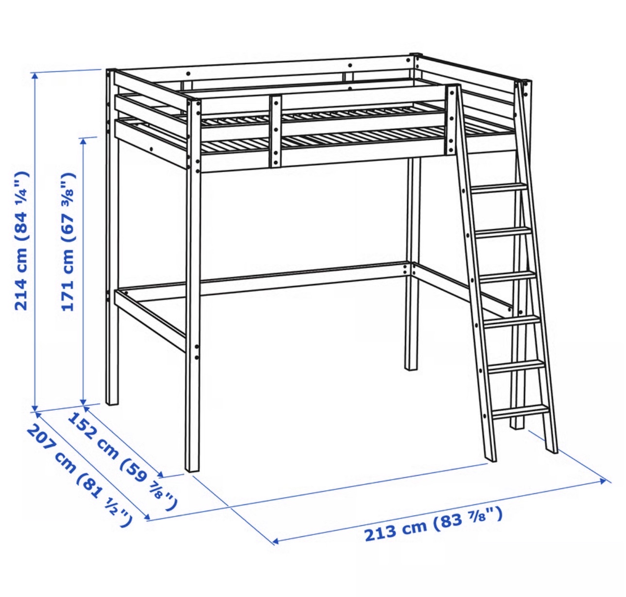 IKEA loft bed for boys - Image 3