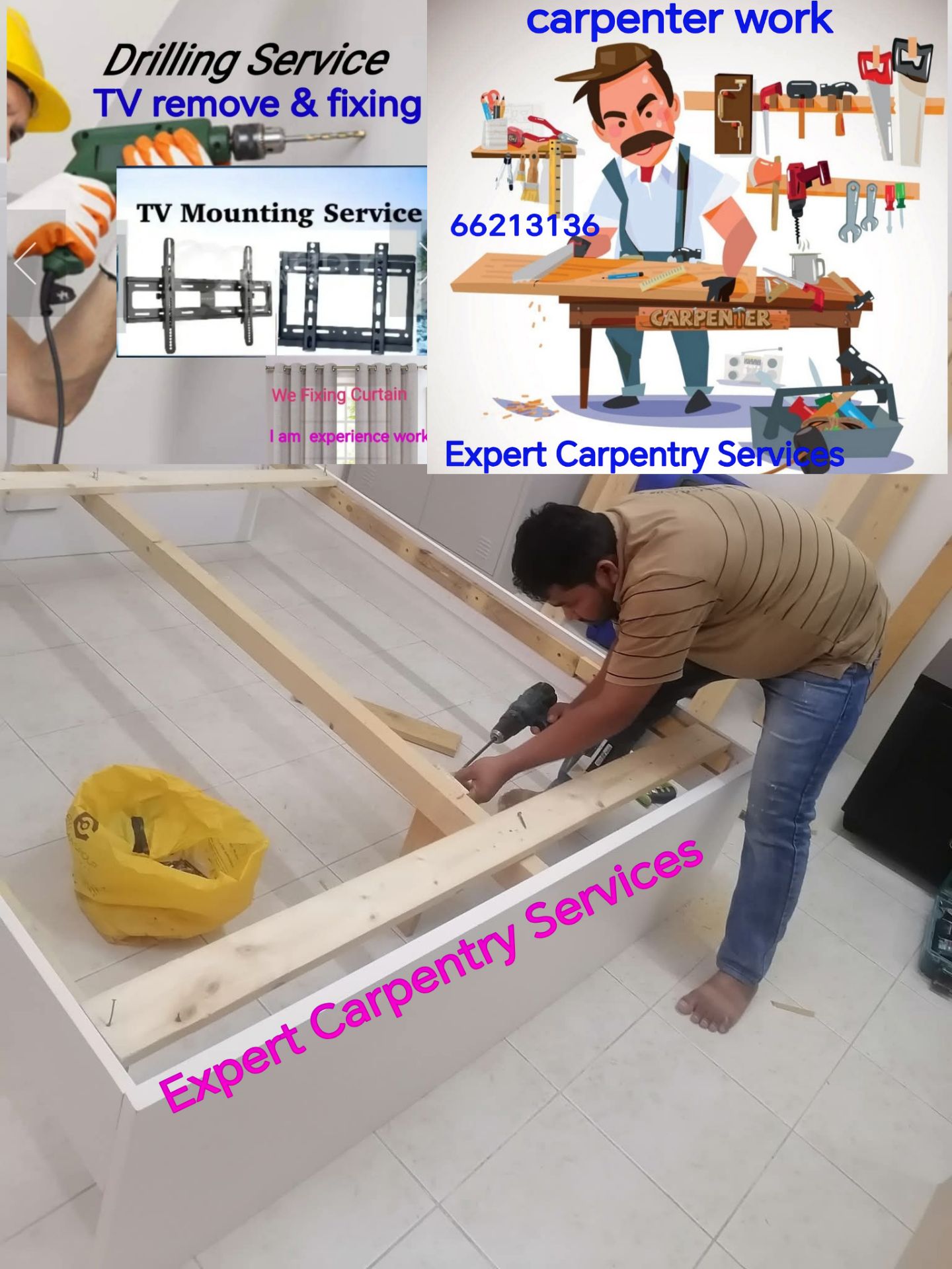 All Maintenance & Carpenter Service Doha - Image 3